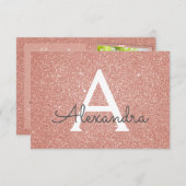 16誕生日スパークルバラ金ゴールド赤面ピンク写真 招待状 (正面/裏面)