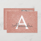 16誕生日スパークルバラ金ゴールド赤面ピンク写真 招待状 (正面/裏面)