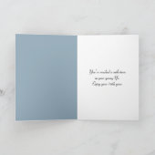 16誕生日向けハート風船付き少女 カード (内部)