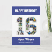 16誕生日記念日16写真集 カード (正面)