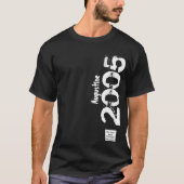 16誕生日2005名レジェンドヴィンテージ 動揺して Tシャツ (正面)