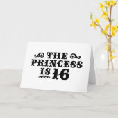 16誕生日 カード (黄色い花)