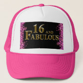 16誕生日 キャップ (正面)