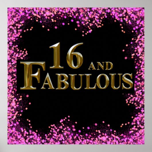 16誕生日 ポスター (正面)