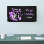 16誕生日。甘い16女の子 横断幕 (トレードショー)