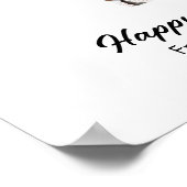 16誕生日Number 16フォトコラージュ写真 ポスター (角)