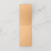 16進カラー#FABA77、ブランデー 予約カード (内部開封)