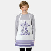 16進ガールズスターパワー エプロン (着用した状態)