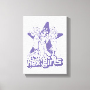 16進ガールズスターパワー キャンバスプリント