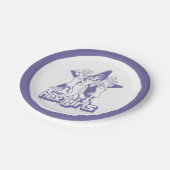 16進ガールズスターパワー ペーパープレート (アングル)