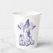 16進ガールズスターパワー 紙コップ (裏面)