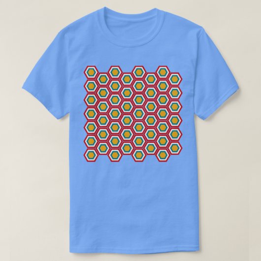 16進パターン2 Tシャツ (デザイン正面)