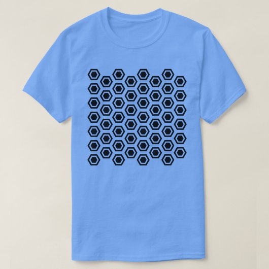 16進パターン Tシャツ (デザイン正面)