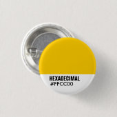 16進数色テンプレート – カスタム… カスタマイズ -  缶バッジ (正面&裏面)