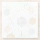 16進法 ガラスコースター (裏面)