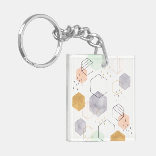 16進法 キーホルダー (正面左)