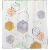 16進法 シャワーカーテン (正面)