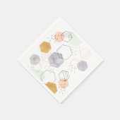 16進法 スタンダードカクテルナプキン (角)