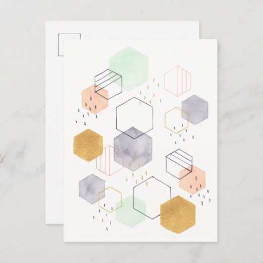 16進法 ポストカード (正面/裏面)