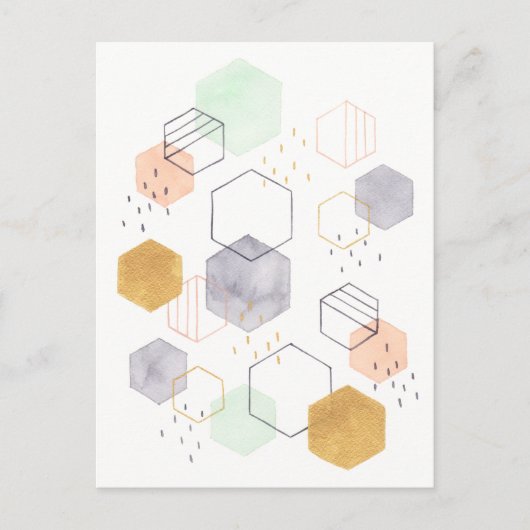 16進法 ポストカード (正面)