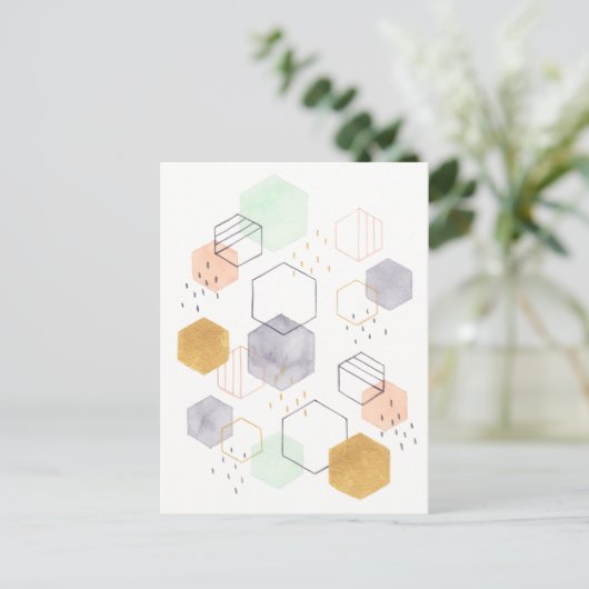 16進法 ポストカード (スタンド正面)