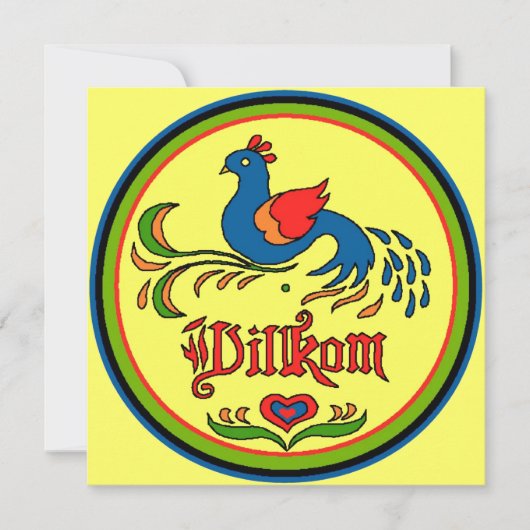 16進記号ウェルカムバード (正面)