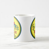 16進記号ウェルカムバード コーヒーマグカップ (中央)