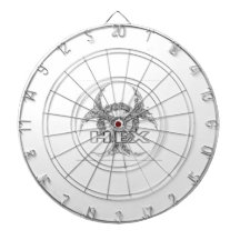 16進（白）ダートボード