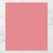 16進#F1838Aガーリー、 ワインラベル (シングルラベル)