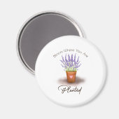 16開花あなたが植えられている恋人 マグネット (正面/裏面)