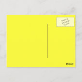 160年代のヒッピーのグリーティングカード ポストカード (裏面)