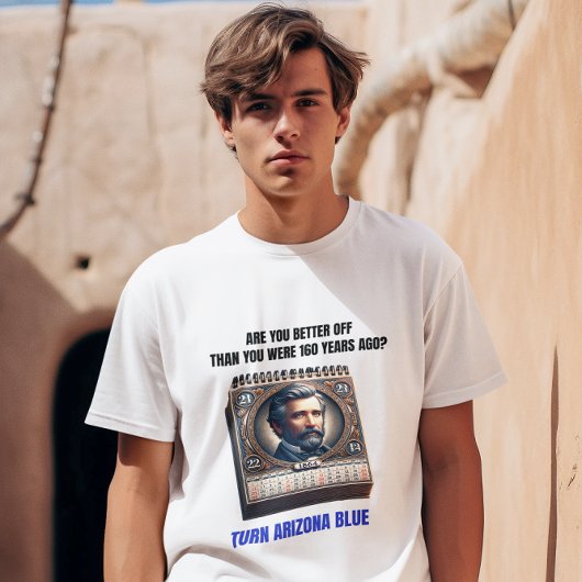 160年前と比べて幸せですか? Tシャツ