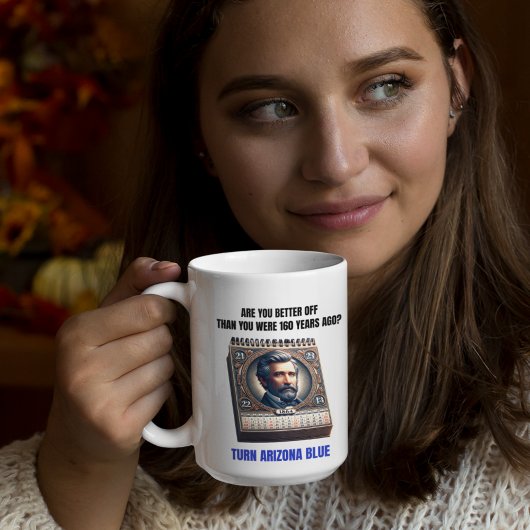 160年前より暮らしが良いのか? マグカップ