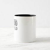 1600のおもしろい数学問題の平方根が40番目に等しい ツートーンマグカップ (中央)