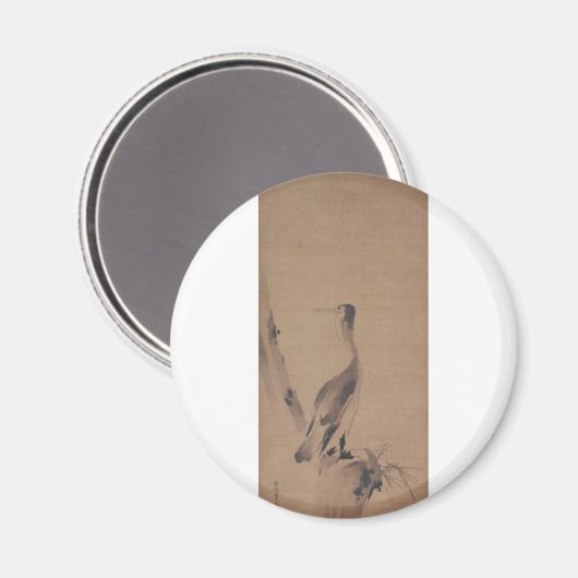 1600絵画年代頃の宮本武蔵 マグネット (正面/裏面)