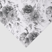 1600s Dutch Black White Still Life Floral Art (3) 薄葉紙 (詳細)