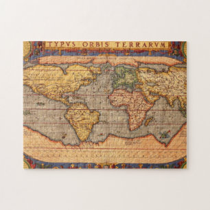 1601年からの世界地図 ジグソーパズル
