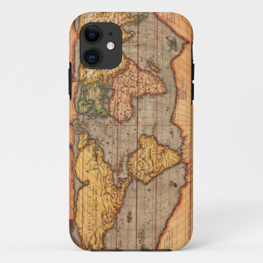 1601年からの世界地図 Case-Mate iPhoneケース (裏面)