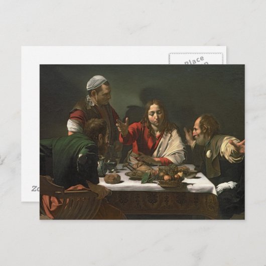 1601年の夕食会2 ポストカード (正面/裏面)