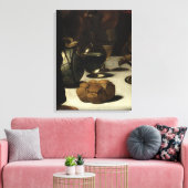 1601年の夕食会 キャンバスプリント (インサイチュ (リビング))