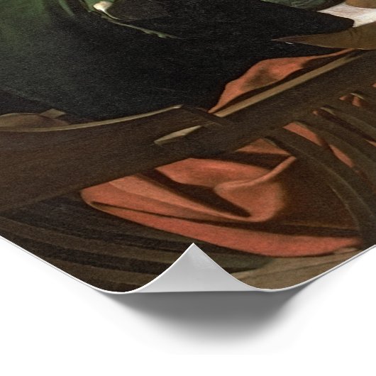 1601年の夕食会 ポスター (角)