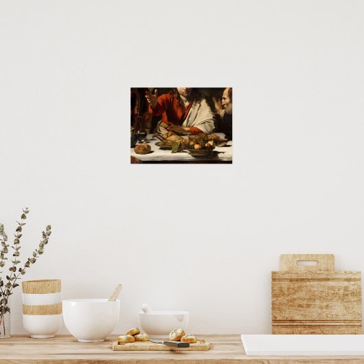 1601年の夕食会 ポスター (キッチン)