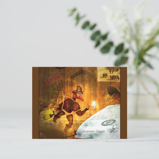 1605 - The Comunths Plot (詳細) ポストカード (スタンド正面)