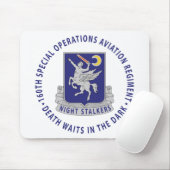 160th SOAR – ナイトストーカー マウスパッド (マウス)