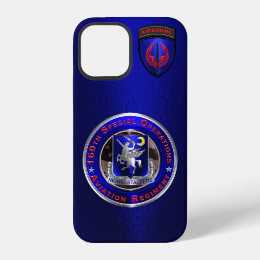 160th Special Operations Aviation Regiment “SOAR” iPhoneケース (裏面)