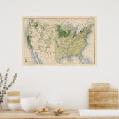 161大麦/平方マイル ポスター (キッチン)