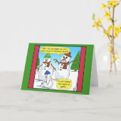 1611私は水の漫画の光景に耐えられない カード (黄色い花)