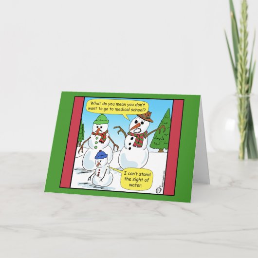 1611私は水の漫画の光景に耐えられない カード (正面)