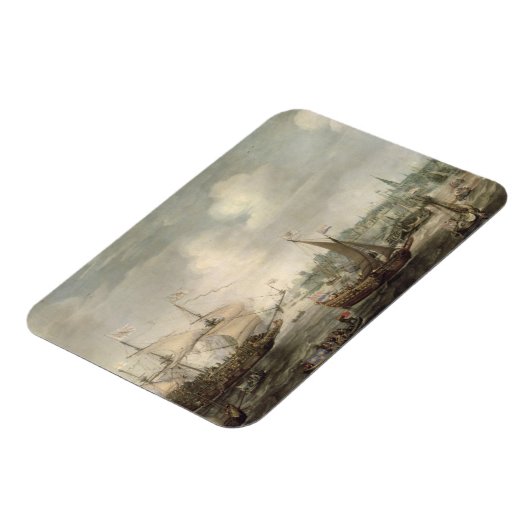 1613年のフリードリックVのヴィリスシンへの到着(o) マグネット (左側)