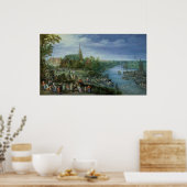 1614年のシェレでの毎年恒例の教区見本市 ポスター (キッチン)